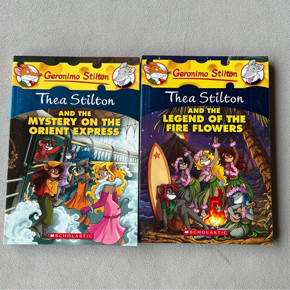 Set of 2 ~ Thea Stilton ~ Paperback